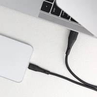 FORCELL F-ENERGY C342 kabelis USB A uz Type C QC4.0 3A 66W Silikona 1 m melns