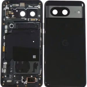 Aizmugures vāks Google Pixel 8 Obsidian oriģināls (lietots Grade B)