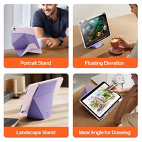 Futrālis Dux Ducis Vers Apple iPad 10.9 2022/iPad 11 2025 rozā krāsā