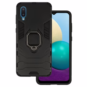 Ring Armor viedtālruņa apvalks Samsung Galaxy A02 melns
