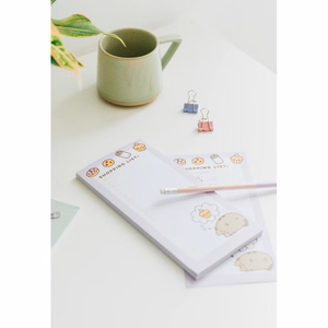 Pusheen Moments magnētiskais bloknots ledusskapim ar zīmuli