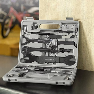 Rockbros 43210810001 velosipēda remonta komplekts, pelēks