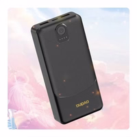 Ārējais akumulators Dudao "K10Pro" Melns 20000mAh (QC3.0)