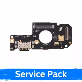 Uzlādes ports saderīgs ar Xiaomi Redmi Note 11 / Note 11S / Poco M4 Pro 4G / Note 12S ar elastīgo kabeli / Plata (Service Pack)