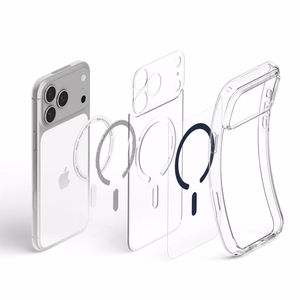 Spigen Ultra Hybrid MagSafe maciņš iPhone 18 Pro Max / 17 Pro Max, caurspīdīgs tumši zils