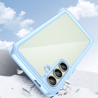 Kosmosa viedtālruņa apvalks ar gēla rāmi Samsung Galaxy S24 FE - zils