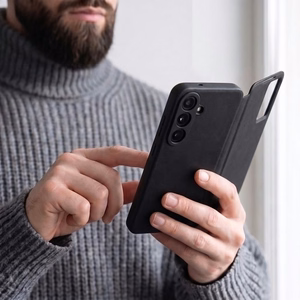 Tech-Protect Smart Wallet vāciņš Samsung Galaxy S26 FE – matēts melns