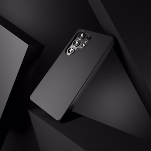 Puro Icon Mag silikona viedtālruņa apvalks ar MagSafe Samsung Galaxy S25 Ultra - melns