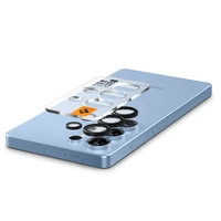 Spigen Optik Pro GLAS.TR EZ FIT 2-gab. Kameras vāks Samsung Galaxy S25 Ultra - melns