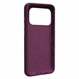 Etteri Silicone Mag maciņš iPhone 17 Pro Max / 18 Pro Max 6,9 collu, tumšā ķiršu krāsā