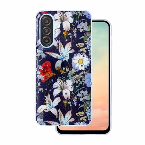 Glow Glam viedtālruņa apvalks Samsung Galaxy A17 5G zils