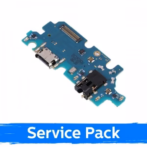 Charging Port Samsung A137 A13 Ar Flex / Plata (Service Pack)