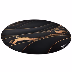 Arozzi Zona Round Floor Pad Black/Gold