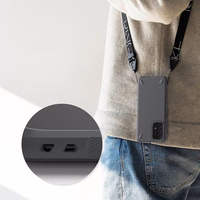 Ringke Onyx izturīgs TPU viedtālruņa apvalks Samsung Galaxy A72 4G tumši zils (OXSG0039)