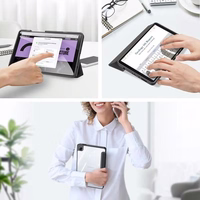 Korpuss Dux Ducis Toby Samsung X110/X115 Tab A9 8.7/X130/X135 Tab A11 8.7 melns