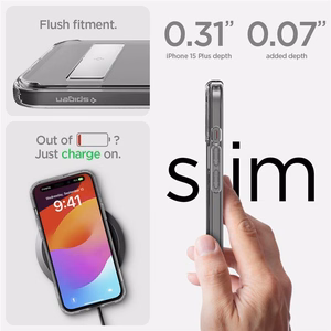 Spigen Ultra Hybrid S Magnētiskais, kristāldzidrs - iPhone 15 Plus