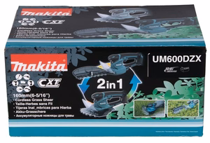 Makita UM600DZX – akumulatora zāles šķēres, 12 V
