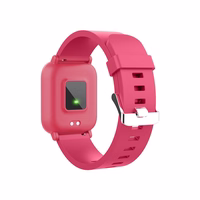 Gudrais pulkstenis bērniem Maxlife Smartwatch Kids MXSW-200 rozā krāsā