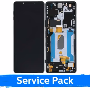 LCD дисплей совместим с Sony Xperia 1 III чёрный (Service Pack)