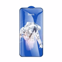 HOCO rūdītais stikls HD 5D Guardian vairogs (komplekts 10in1) - iPhone 13 / 13 Pro / 14 / 16e melns (G14)