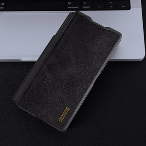 Nillkin Qin Pro viedtālruņa apvalks priekš Samsung Galaxy Z Fold 7 ar S Pen Space - melns