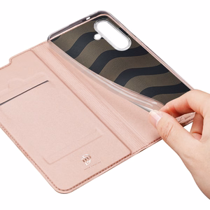 Dux Ducis Skin Pro vāciņš Samsung Galaxy S26 FE (S741), rozā zelta krāsā
