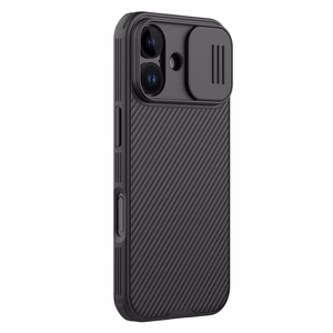 Nillkin CamShield Pro magnētiskais viedtālruņa apvalks, saderīgs ar MagSafe, iPhone 17 – melns