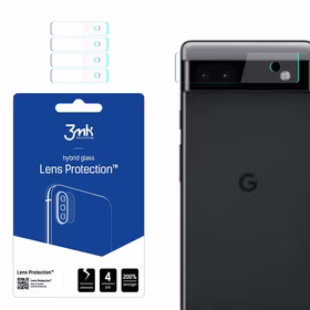 3mk Lens Protection™ hibrīdais kameras stikls Google Pixel 6a viedtālrunim