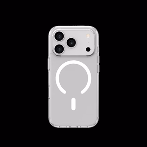 JUST MUST MAGSAFE CRYSTAL I чехол для iPhone 17 Pro прозрачный