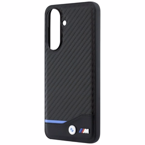 BMW vāks Samsung A37 (PU Carbon) melns