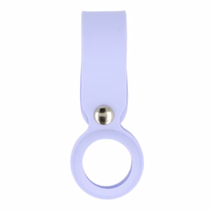 Silikona cilpa Airtag violeta