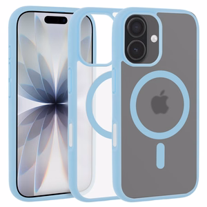 Liavec mīksts maciņš priekš Iphone 17 zils
