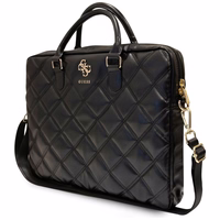 Guess 4G Quilted soma 16" klēpjdatoram - melns
