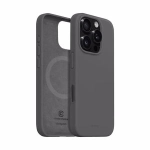 Crong Color Cover Magnetic MagSafe vāciņš ierīcei iPhone 16 Pro Max, titāna krāsā