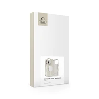 Tech-Protect Silikona PU MagSafe iPhone 16 Pro apvalks (m) - beigs