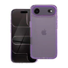 MATRIX CLEAR viedtālruņa apvalks IPHONE 17 Air gaiši violets