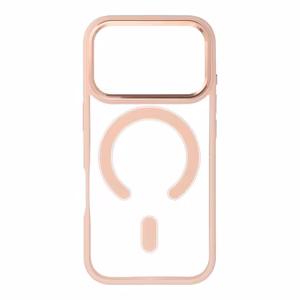 Чехол для iPhone 17 PRO Color Edge Mag Cover совместимый с MagSafe розовый