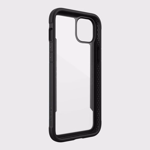 Raptic X-Doria Shield viedtālruņa apvalks iPhone 14 Plus ar bruņotu melnu pārklājumu