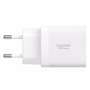 Spigen Essential EE472EU 2-port USC-C 47W wall charger - white
