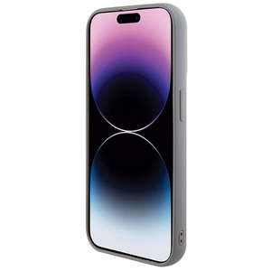 Guess Sequin Script Metal viedtālruņa apvalks iPhone 15 Pro Max - sudraba