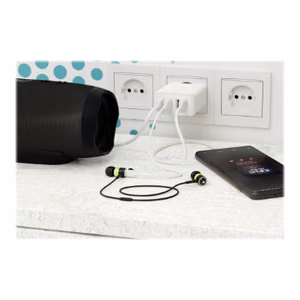 Goobay 44962 30 W USB-A Multiport Charger, White