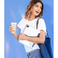 DUX DUCIS planšetdatora maciņš (m) UNID saliekams ar zīmuli uzglabāšanas vietu iPad Pro 13 (2024) melns