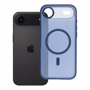 Maciņš iPhone 17 AIR Flexline Mag Cover, saderīgs ar MagSafe, tumši zils