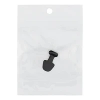 USB-C uzlādes ligzdas vāciņš ar turētāju melns