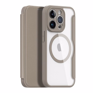 Futrālis Dux Ducis Skin X Pro Apple iPhone 14 Pro Max bēšs