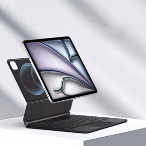 Tech-Protect Smartcase Magnētiskais ar tastatūru iPad Pro 12.9” 2020 / 2021 / 2022 / iPad Air 13” 2024 / 2025 - Melns