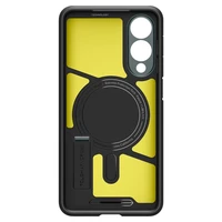 Spigen Tough Armor magnētiskais viedtālruņa apvalks Samsung Galaxy S25 Edge - zaļš/melns