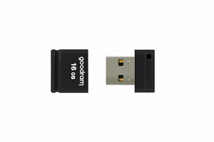 USB zibatmiņa 16GB USB 2.0 UPI2 melna