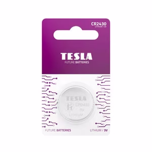 TESLA litija baterija CR2430 3V, 1 gab.
