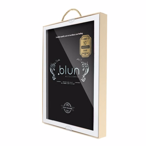 BLUN universāls planšetdatora apvalks 10" (UNT) melns